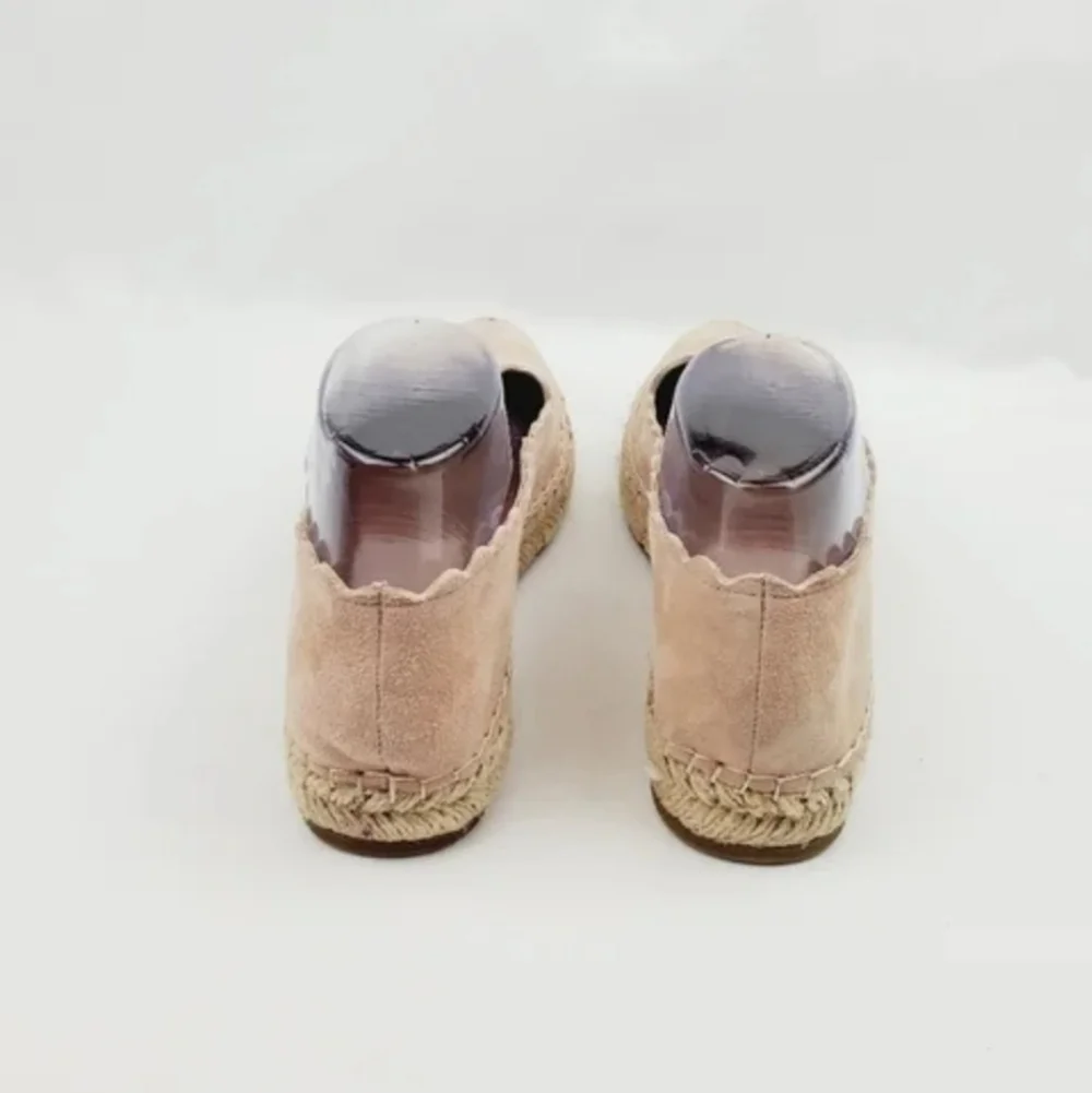 Crown vintage Bahamas Blush leather espadrille shoes